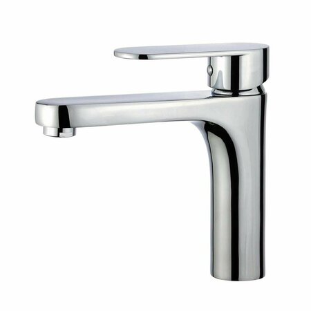 COMFORTCORRECT 2 x 5.3 x 7 in. Donostia Single Handle Bathroom Vanity Faucet Polished Chrome CO2800588
